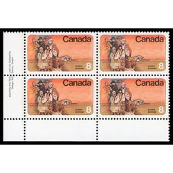 canada stamp 643 mennonite settlers 8 1974 PB LL