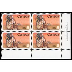 canada stamp 643 mennonite settlers 8 1974 PB LR