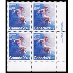canada stamp b semi postal b12 soccer 1976 PB LR