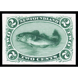 newfoundland stamp 024p codfish 2 1871