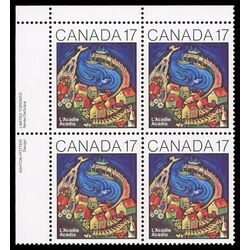 canada stamp 898i l acadie 17 1981 PB UL