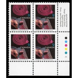 canada stamp 1678 quilting 9 1999 PB LR