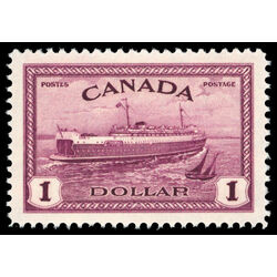 canada stamp 273 train ferry pei 1 1946 M XFNH 043