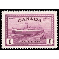 canada stamp 273 train ferry pei 1 1946 M VFNH 045