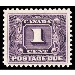 canada stamp j postage due j1c first postage due issue 1 1928 M VFNH 002