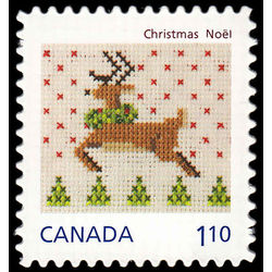 canada stamp 2690 cross stitched reindeer 1 10 2013