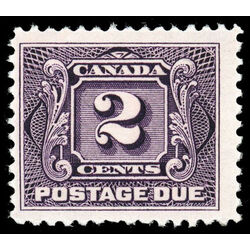 canada stamp j postage due j2c first postage due issue 2 1928 M VFNH 003