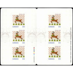 canada stamp 2690a cross stitched reindeer 2013