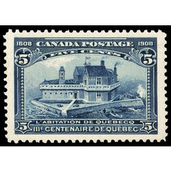 canada stamp 99 champlain s habitation 5 1908 M GEMNH 085