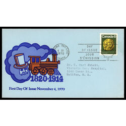 canada stamp 531 sir donald alexander smith 6 1970 FDC PC 015