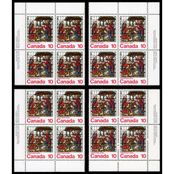 canada stamp 698 st jude london on 10 1976 PB SET
