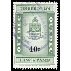 canada revenue stamp ql112 law stamps 40 1923