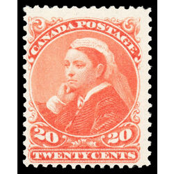 canada stamp 46 queen victoria 20 1893 M F 067