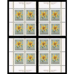 canada stamp 708 canada lily 3 1977 PB SET