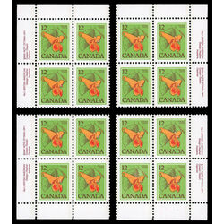canada stamp 712i jewelweed 12 1978 PB SET